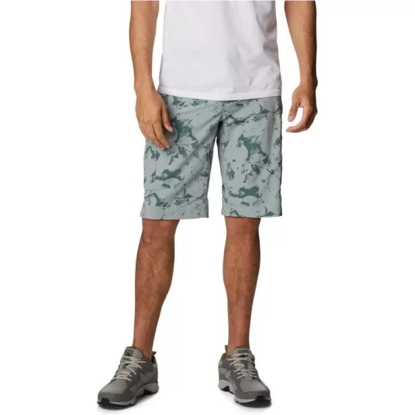 imageColumbia mens Silver Ridge Printed Cargo ShortMetal Dye Frond