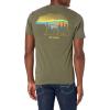 imageColumbia Mens Graphic TShirtSurplus GreenPunsal