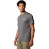 imageColumbia Mens Kwick Hike Back Graphic Short Sleeve TeeBlack HeatherLinear View Multi