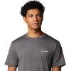 imageColumbia Mens Kwick Hike Back Graphic Short Sleeve TeeBlack HeatherLinear View Multi