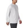 imageColumbia Mens Terminal Tackle PFG Sleeve Long Sleeve Shirt White Stars ampamp Stripes Large