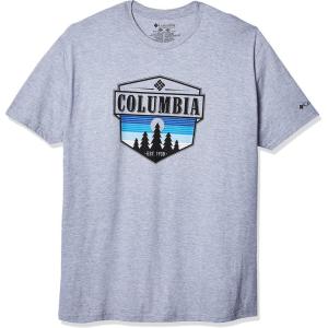 imageColumbia Mens Graphic TShirtGrey HeatherSwitchback