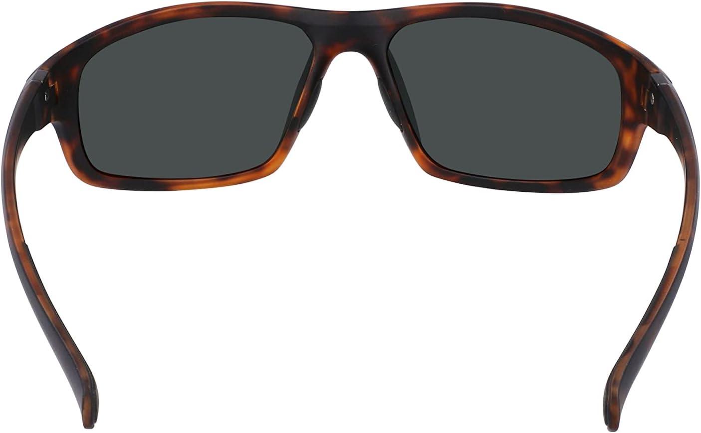 imageColumbia Mens Slick Creek Rectangular SunglassesMatte Tort  BlackGreen Mirror