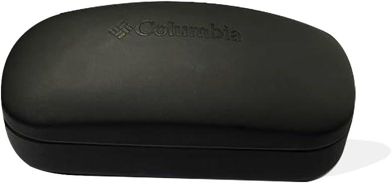 imageColumbia Mens Slick Creek Rectangular SunglassesShiny Black  RedOrange Revo