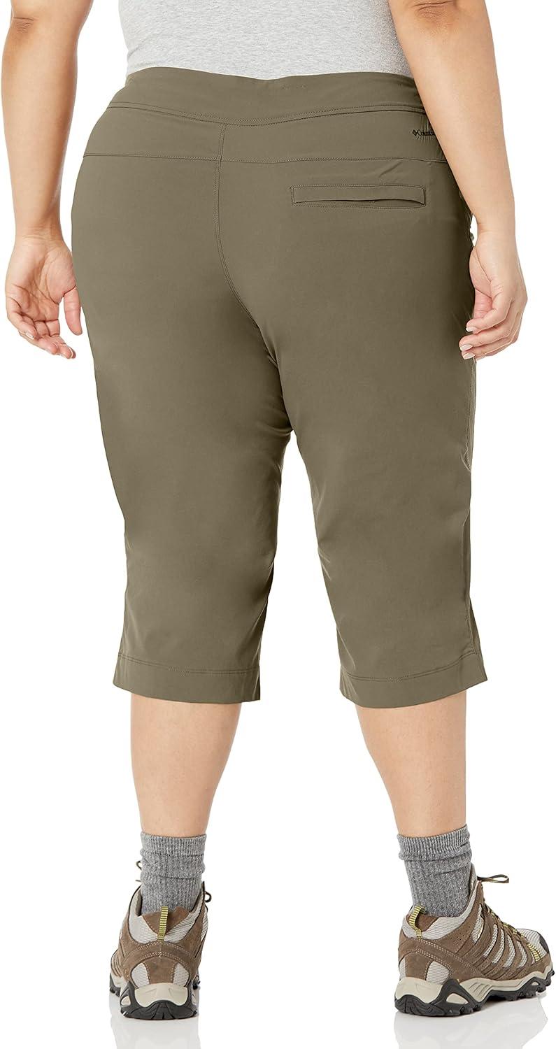 imageColumbia Womens Anytime Outdoor Capri Water and Stain RepellentStone Green