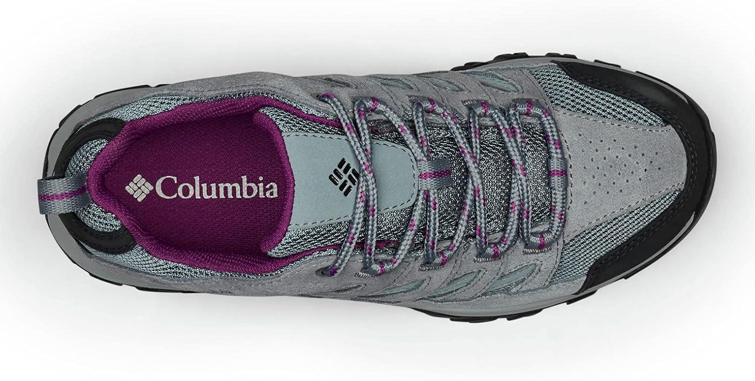 imageColumbia Womens First Generation Crestwood WaterproofGraphite  Wild Iris