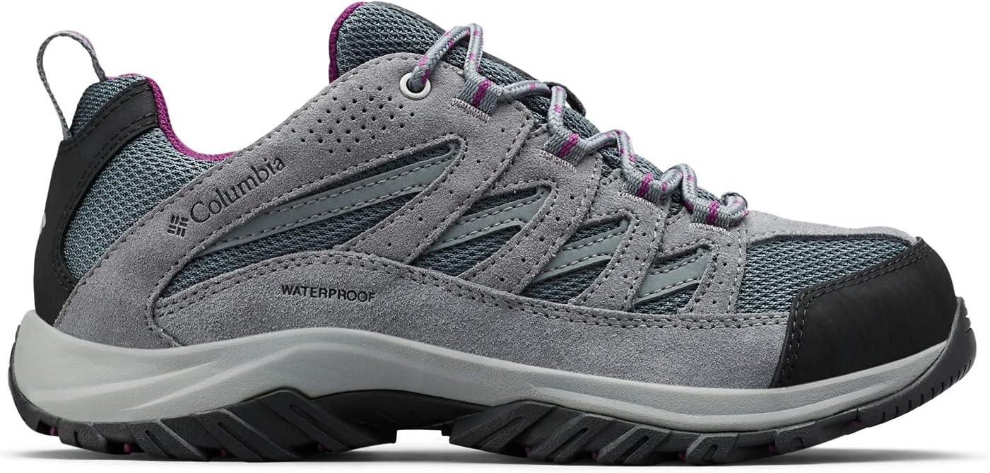 imageColumbia Womens First Generation Crestwood WaterproofGraphite  Wild Iris