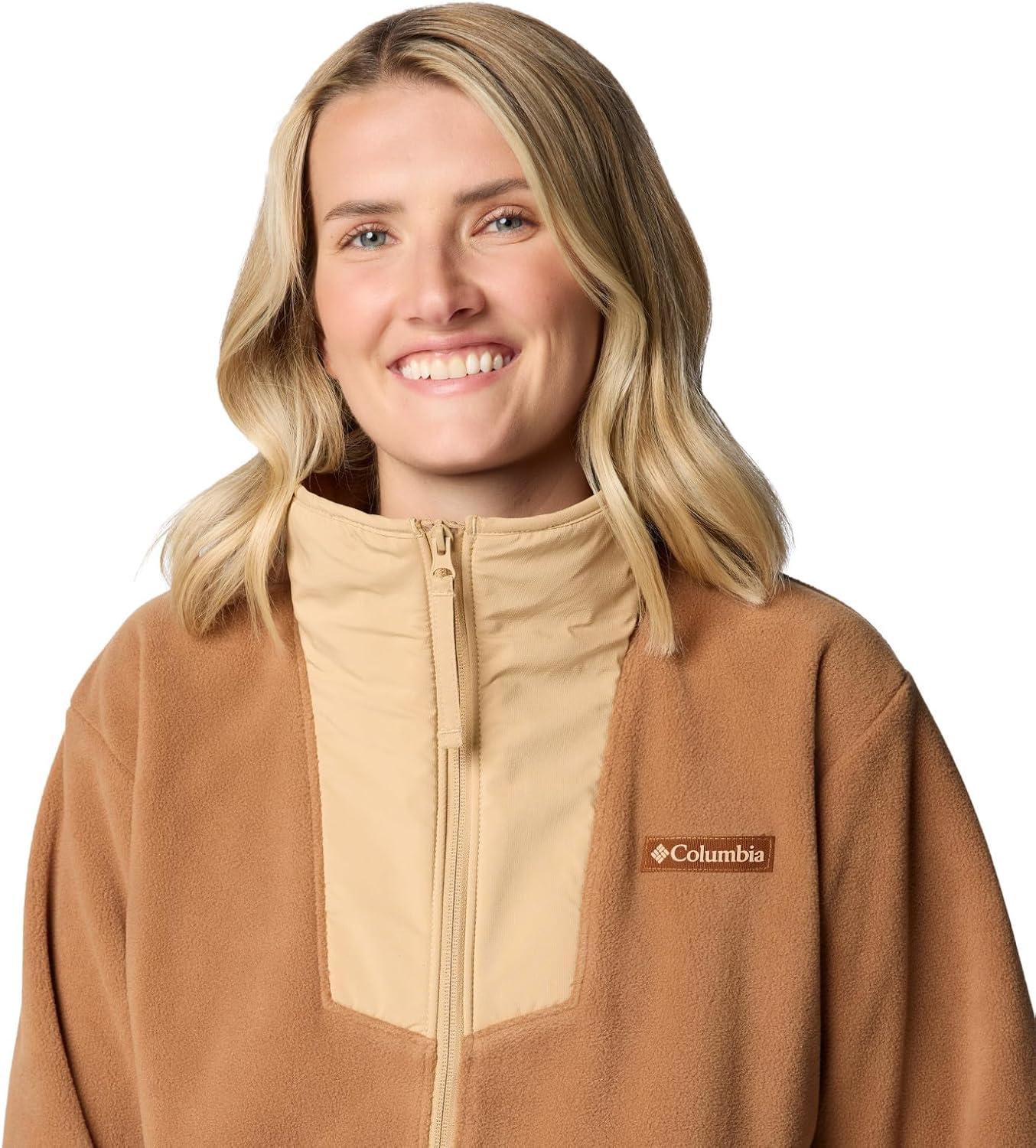 imageColumbia Womens Sequoia Grove Half Zip FleeceCamel BrownCanoe