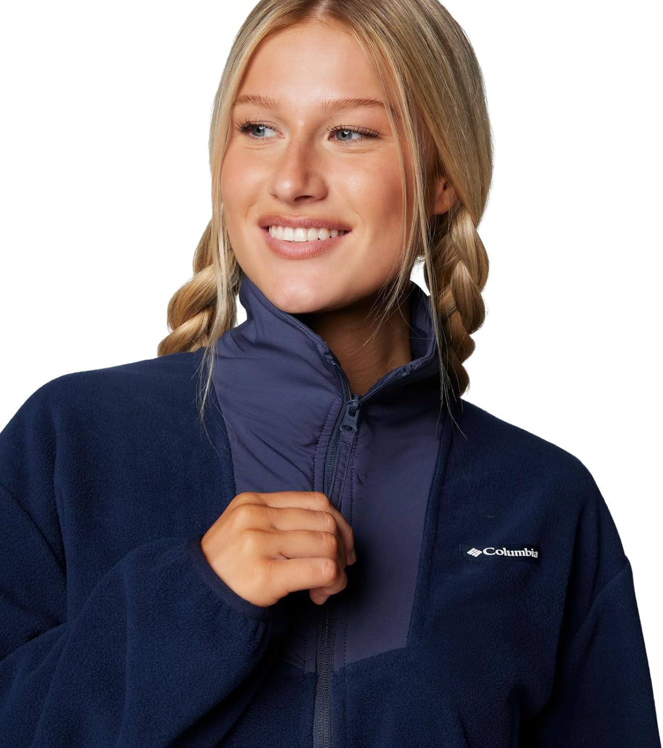 imageColumbia Womens Sequoia Grove Half Zip FleeceCollegiate NavyNocturnal