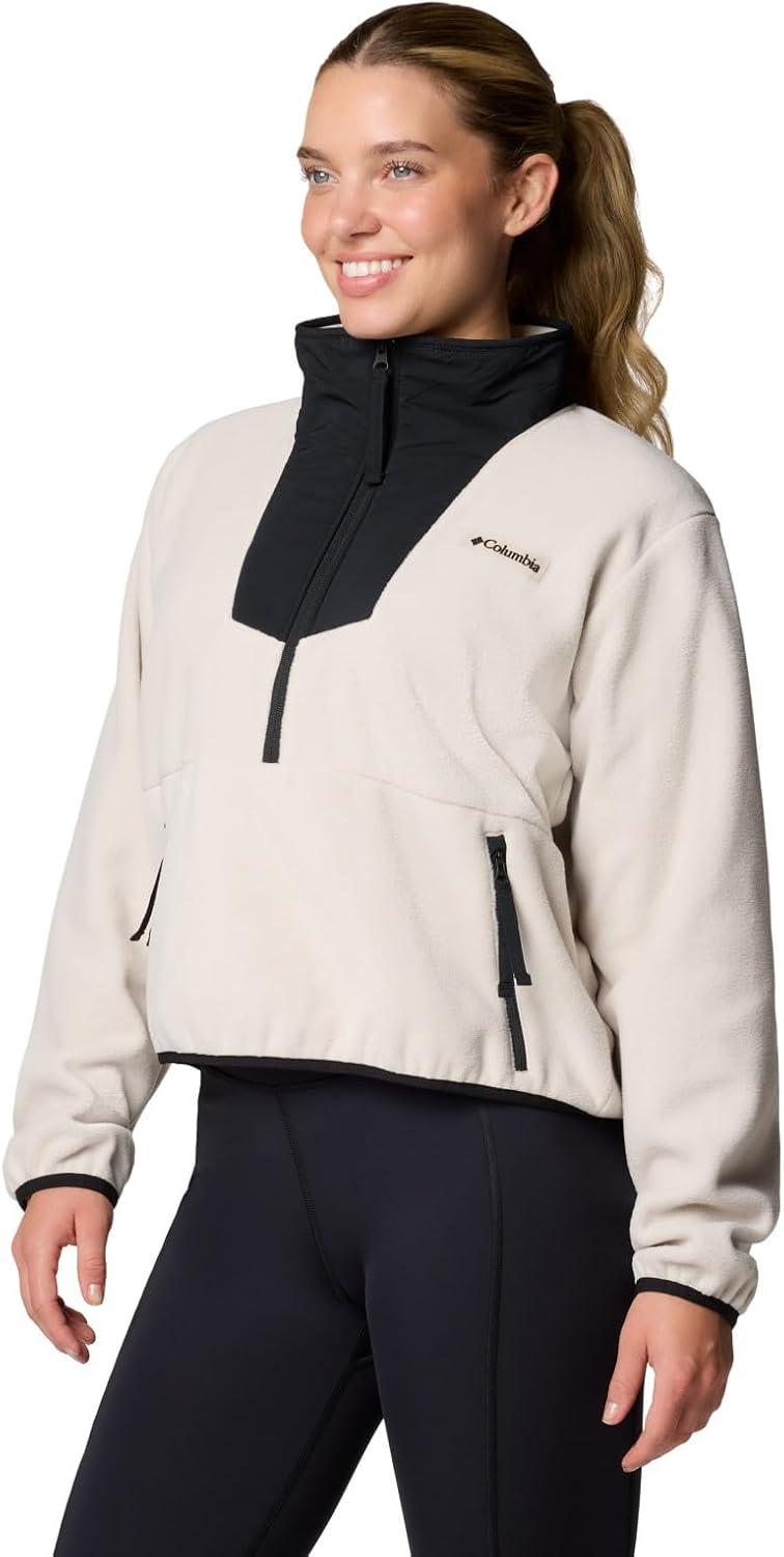 imageColumbia Womens Sequoia Grove Half Zip FleeceDark StoneBlack