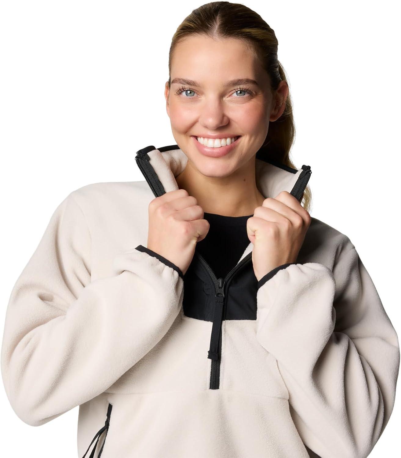 imageColumbia Womens Sequoia Grove Half Zip FleeceDark StoneBlack