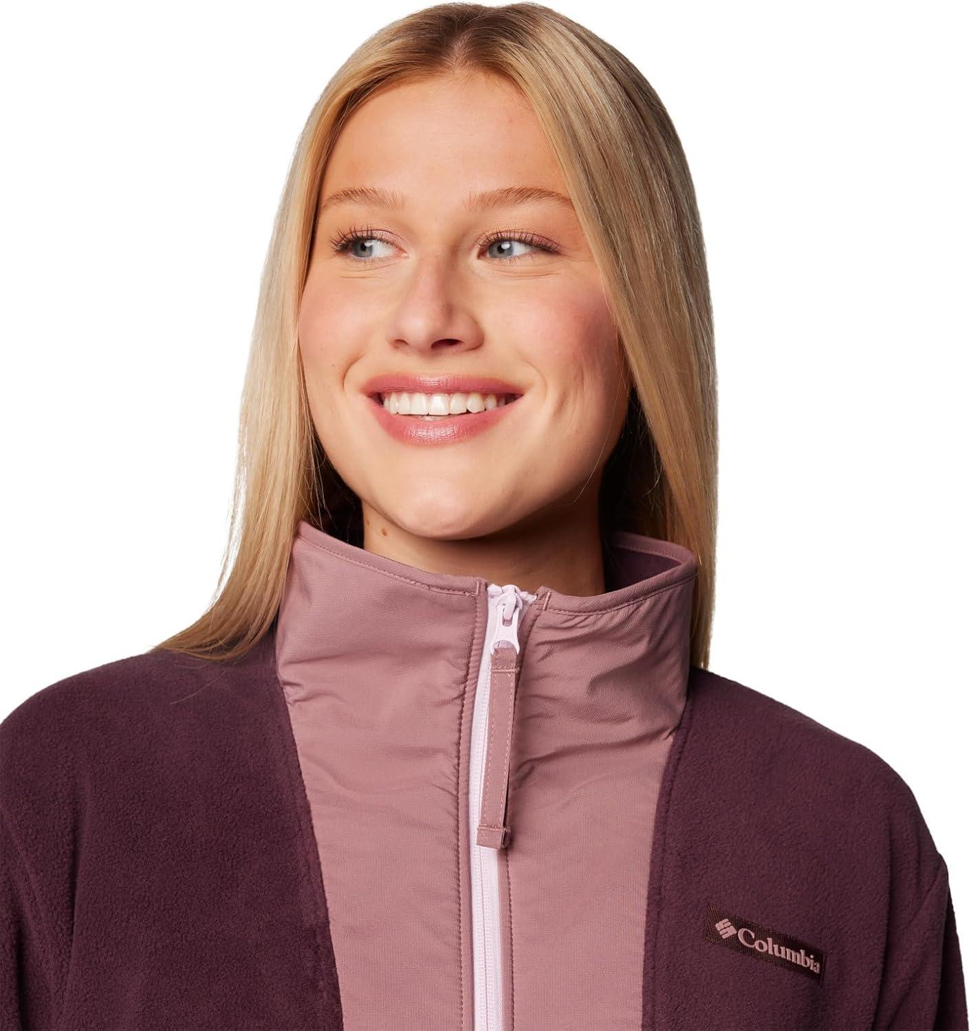imageColumbia Womens Sequoia Grove Half Zip FleeceMoonvistaFigPink Dawn
