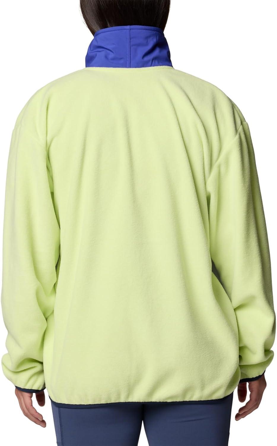 imageColumbia Womens Sequoia Grove Half Zip FleeceSpring YellowClematis BlueCollegiate Navy