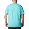imageColumbia Mens Tech Trail Crew NeckBright Aqua Heather