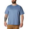 imageColumbia Mens Zero Ice CirroCool Short Sleeve ShirtBluestoneCollegiate Navy Heather