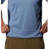 imageColumbia Mens Zero Ice CirroCool Short Sleeve ShirtBluestoneCollegiate Navy Heather