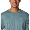 imageColumbia Mens Zero Ice CirroCool Short Sleeve ShirtMetalMetal Heather