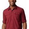 imageColumbia Mens Silver Ridge20 Long Sleeve ShirtRed Jasper