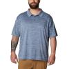 imageColumbia Mens Zero Rules Polo ShirtCarbon Heather  Active