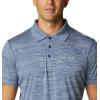 imageColumbia Mens Zero Rules Polo ShirtCarbon Heather  Active