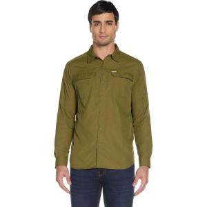 imageColumbia Mens Silver Ridge20 Long Sleeve ShirtOlive Brown