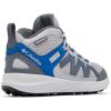 imageColumbia UnisexChild Peakfreak Rush Mid Waterproof Hiking BootColumbia GreyMountain Blue