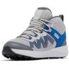 imageColumbia UnisexChild Peakfreak Rush Mid Waterproof Hiking BootColumbia GreyMountain Blue