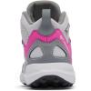 imageColumbia UnisexChild Peakfreak Rush Mid Waterproof Hiking BootTitanium Grey SteelWild Fuchsia