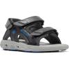 imageColumbia UnisexChild Techsun 3 Strap Sandal SportDark GreyBlue Macaw