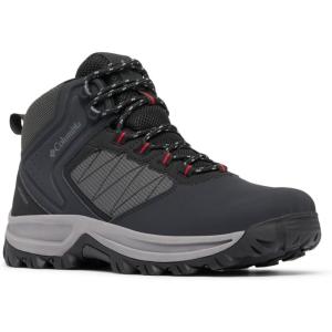 imageColumbia Mens Transverse Hike Waterproof BootBlackMountain Red