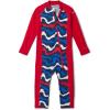 Coll Navy Wavy/Mountain Red