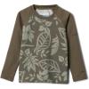 imageColumbia Unisex Kids Sandy Shores Printed Long Sleeve SunguardStone Green Pasteled TonalStone Green