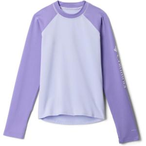 imageColumbia Boys Sandy Shores Long Sleeve SunguardSnowdriftPaisley Purple