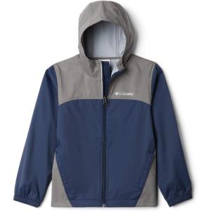 imageColumbia Boys Glennaker Rain JacketCollegiate NavyCity Grey