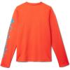 imageColumbia Boys Terminal Tackle Long Sleeve TeeBright PoppyOcean Blue Logo