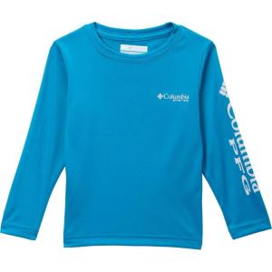 imageColumbia Boys Terminal Tackle Long Sleeve TeeBlue EchoCool Grey Logo