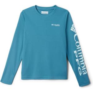 imageColumbia Boys Terminal Tackle Long Sleeve TeeCanyon BlueIcy Morn Logo