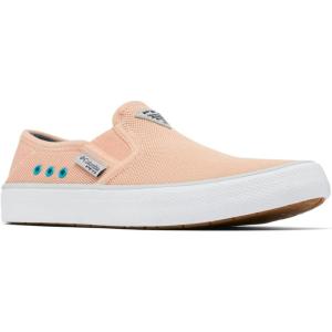 imageColumbia Womens Slackwater Breeze Slip PFG Boat ShoeLight CoralWhite