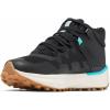 imageColumbia Womens Facet 75 Mid Outdry Hiking Shoe2024 BlackBright Aqua