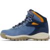 imageColumbia Womens Newton Ridge Plus Waterproof Amped Hiking BootBlue DuskAdmiral