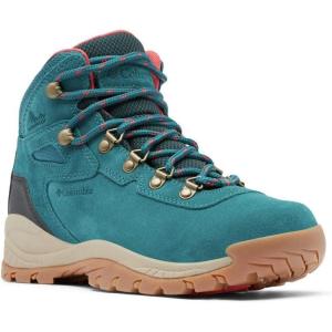 imageColumbia Womens Newton Ridge Plus Waterproof Amped Hiking BootDeep WaveRed Coral
