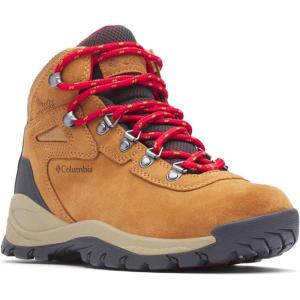 imageColumbia Womens Newton Ridge Plus Waterproof Amped Hiking BootElkMountain Red