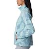 imageColumbia Womens Benton Springs Printed Full ZipAqua Haze Snowdrifts Tonal