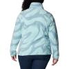 imageColumbia Womens Benton Springs Printed Full ZipAqua Haze Snowdrifts Tonal