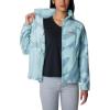 imageColumbia Womens Benton Springs Printed Full ZipAqua Haze Snowdrifts Tonal