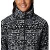 imageColumbia Womens Benton Springs Printed Full ZipBlack 80s Stripe