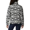 imageColumbia Womens Benton Springs Printed Full ZipBlack Checkered Peaks Tonal