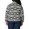 imageColumbia Womens Benton Springs Printed Full ZipBlack Checkered Peaks Tonal