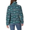 imageColumbia Womens Benton Springs Printed Full ZipBright Aqua Checkered Peaks