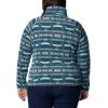 imageColumbia Womens Benton Springs Printed Full ZipBright Aqua Checkered Peaks